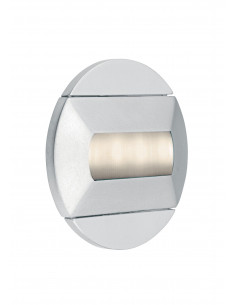 BALIZ Encastré Mur rond, fixe, gris, LED intég. 0,46W 3000K 32lm ARIC 5244