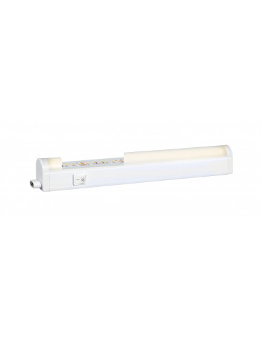 HALOLITE LED Réglette IP20 a/inter LED intég.13W 4000K 1050lm interconnectable ARIC 53017