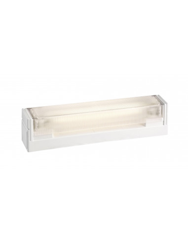 B.85C 01- Réglette S19 IP24 Vol.2 a/inter a/lpe LED 6W 2700K 600lm incl., claire ARIC 53021