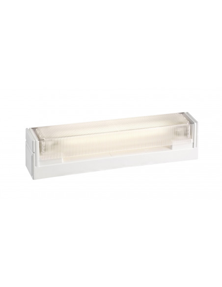 B.85C 01- Réglette S19 IP24 Vol.2 a/inter a/lpe LED 6W 2700K 600lm incl., claire ARIC 53021