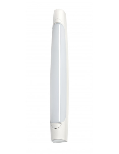 MAUD ASY 01- Réglette IP44 IK07 Vol.2 a/inter LED intég. 8W 4000K 800lm, blanc ARIC 53025