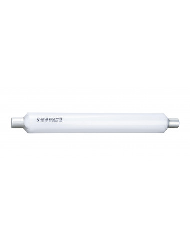 B.85L 17-Réglette S19 IP21 H.Vol a/inter+P a/lpe LED 6W 2700K 600lm incl.,opale ARIC 53036