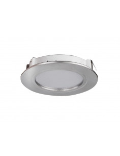 KIT MEUBLED Encastrés ronds, fixes, alu, LED intég. 4x1,7W 4000K 300lm ARIC 5337 2