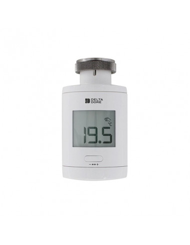 Tête Thermostatique Intelligente radiateur eau chaude connectique M30x1.5 TRV1.0 DELTA DORE 6050648