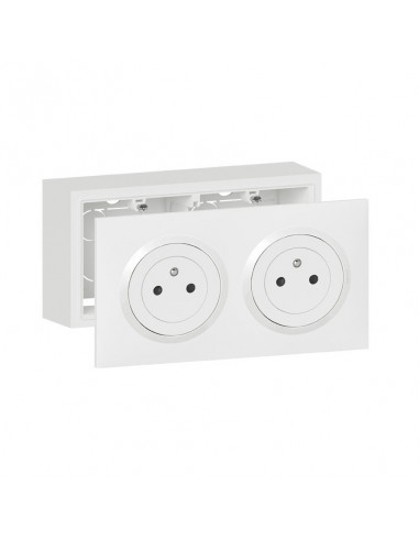 KIT 2X2P+T SAILLIE BLANC DOOXIE LEGRAND 300403
