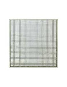 GRMC 595/595 D200 Grille de reprise maille carrée 595X595 ac filtre+plen.D200 ATLANTIC 529336