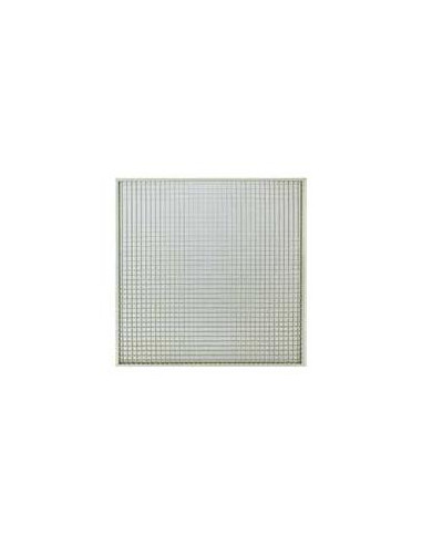 GRMC 595/595 D200 Grille de reprise maille carrée 595X595 ac filtre+plen.D200 ATLANTIC 529336