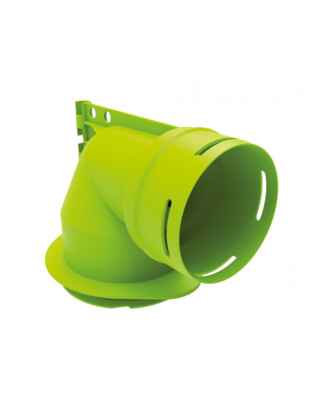 Xcmv 80/90 Coude mixte D90 pour raccordement sur bouche D80 ATLANTIC 464027