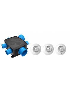Kit Piles Hygrocosy Flex Vmc Hygro Plat 4 Sanitaires (3 Bouches) ATLANTIC 412295 2