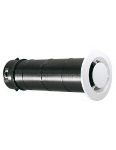 Pb 80 N Bouche Fixe D'Extraction Wc Avec Manchon Long Diametre 80 ATLANTIC 422146 2