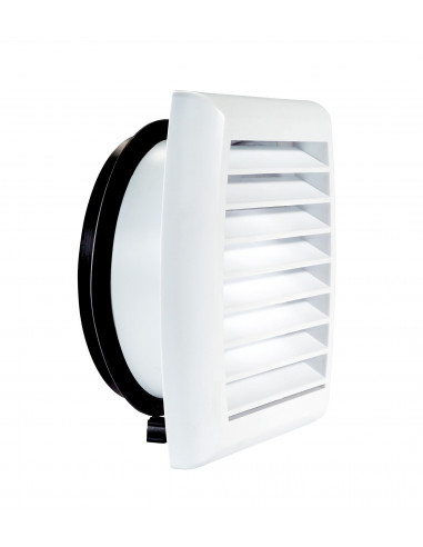 Gap 100 Grille De Facade Pour Ensemble Silencieux Scd Circ Diametre 100 ATLANTIC 422903