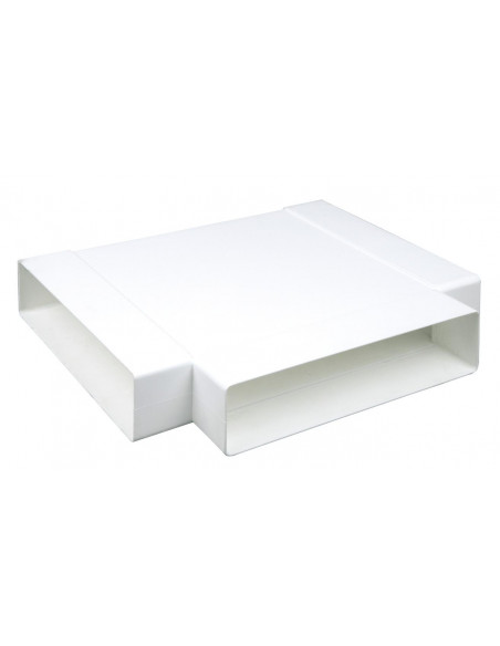 Tehr 55X220 Te Horizontal Rectangulaire Plastique Rigide Section 55 X 220 ATLANTIC 460022