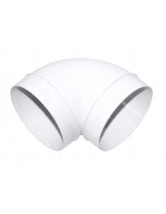 Cc 100 Coude Circulaire Pvc Diametre 100 ATLANTIC 460032 2