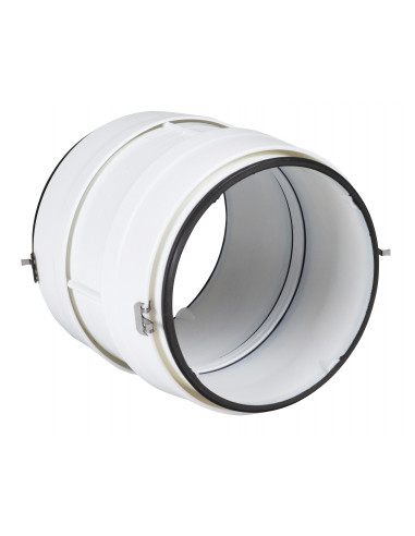 Rdc 100 J Raccord Droit Circulaire Pvc Diametre 100 Avec Joint ATLANTIC 460060