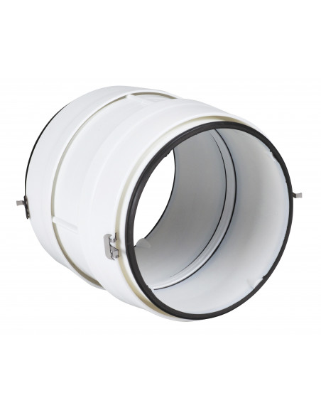 Rdc 100 J Raccord Droit Circulaire Pvc Diametre 100 Avec Joint ATLANTIC 460060