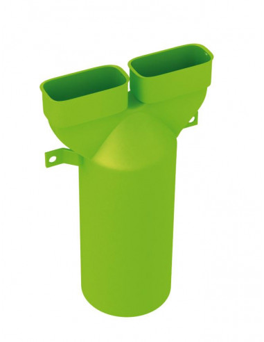 Xrmd 60X130X125 Raccord Mixte Droit 60X130X125 Clip & Go Avec Bouchon ATLANTIC 464004