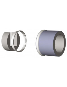 Mac Hygro 40 Isolation Acoustique Pour Bouches Sdb Et Wc Hygroreglables ATLANTIC 525204 2