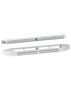 Eh 5/45 + G-37 Bl Entree D'Air Hygro. Acoustique 5/45+Grille 37Db Blanc ATLANTIC 526506 2