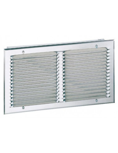 Gae10 600X300 Grille Ext.Alu Pas 10Mm600X300 ATLANTIC 528416