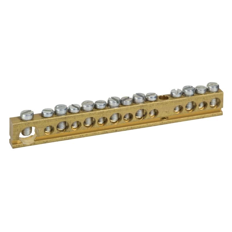 Resi9 Barrette 125a 14 trous SCHNEIDER 14965