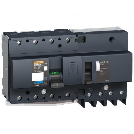 Acti9 NG125N disjoncteur modulaire 4P 63A courbe C SCHNEIDER 18656