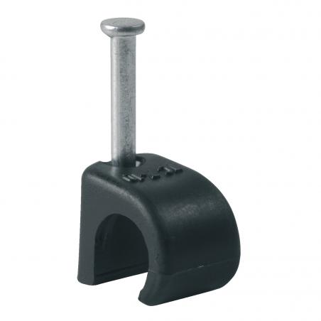 Mureva Fix Clip à clou pour câble diam. 7-10mm clou diam. 2-L25mm blanc RAL9010 SCHNEIDER 2032011