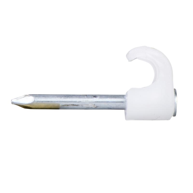 Mureva Fix Clip à clou conduit diam. 18-22mm clou diam. 2,5-L45mm gris SCHNEIDER 2060028