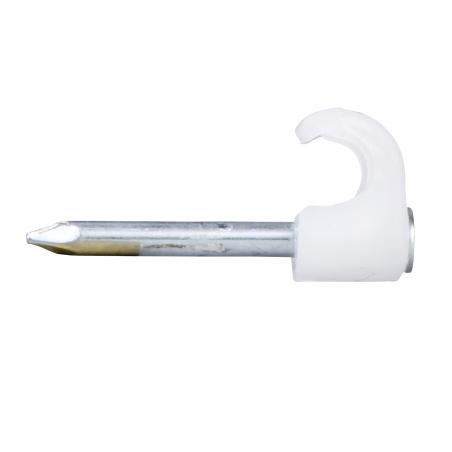 Mureva Fix Clip à clou conduit diam. 18-22mm clou diam. 2,5-L45mm gris SCHNEIDER 2060028