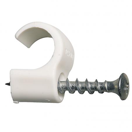 Mureva Fix attache fils et conduits à vis cruciforme diam. 22-26mm SCHNEIDER 2190052