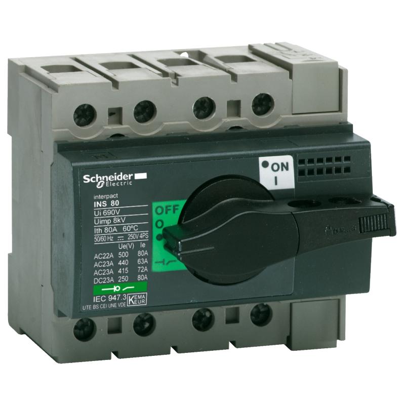 interrupteursectionneur Interpact INS40 4P 40 A SCHNEIDER 28901