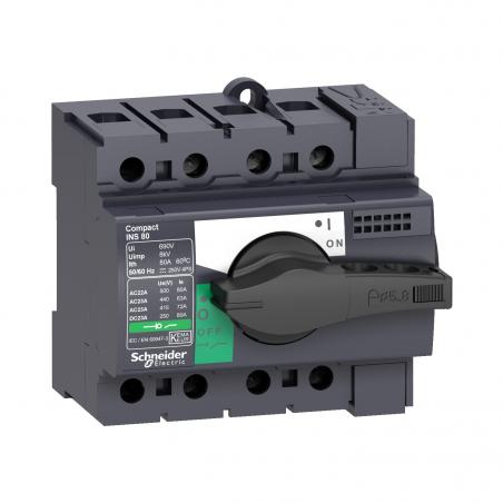 interrupteursectionneur Interpact INS80 3P 80 A SCHNEIDER 28904