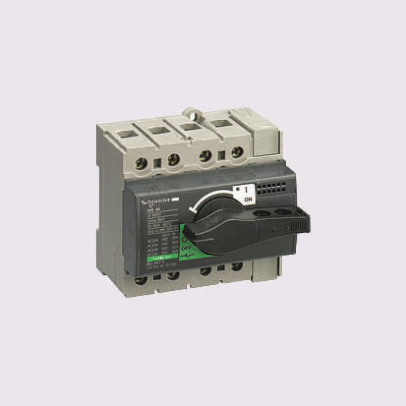 Interrupteur-sectionneur Interpact INS80 4 Pôles 80A SCHNEIDER 28905