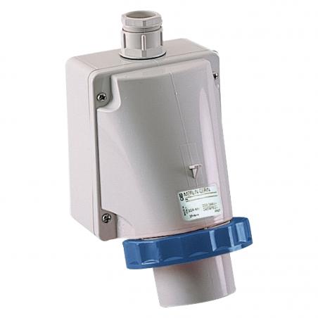 PratiKa socle de connecteur industriel 16 A 2P+T 200-250V CA IP67 SCHNEIDER 83554