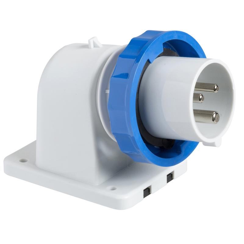 PratiKa socle de connecteur industriel 16 A 2P+T 200-250V CA IP67 SCHNEIDER 83854