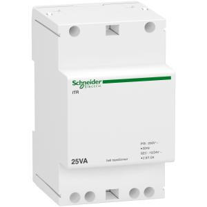 Acti9 iTR transformateur de sonnerie et ronfleur 25VA 230Vca/12-24Vca SCHNEIDER A9A15215 2