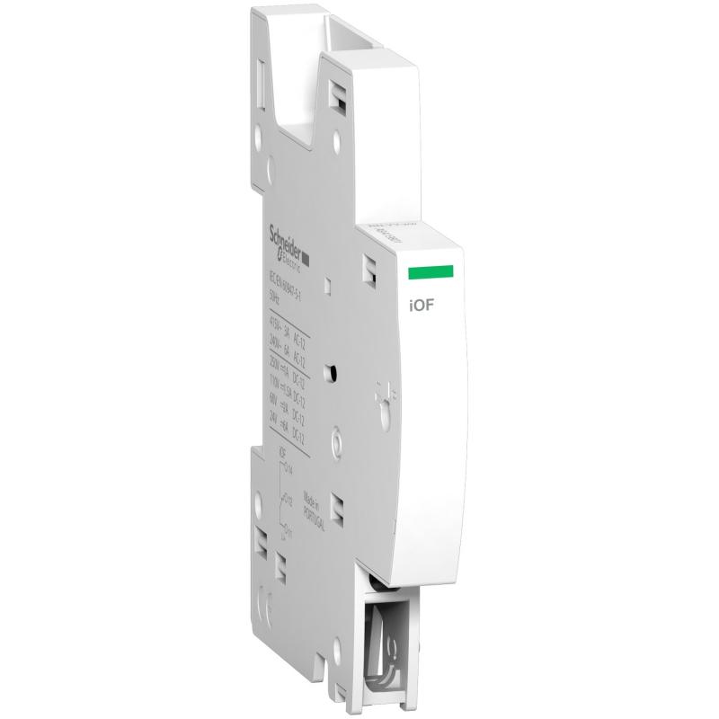 Acti9 iC60 RCBO contact auxiliaire OF 240-415Vca 24-130Vcc SCHNEIDER A9A19801