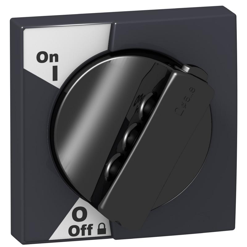 Acti9 commande rotative noire pour iC60 et iID SCHNEIDER A9A27005