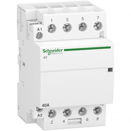 Acti9 iCT contacteur 40A 4NO 230...240VCA 50Hz SCHNEIDER A9C20844