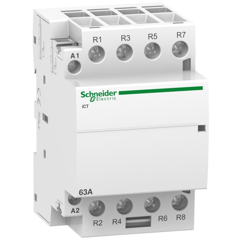 Acti9 iCT contacteur 63A 4NF 220...240VCA 50Hz SCHNEIDER A9C20867