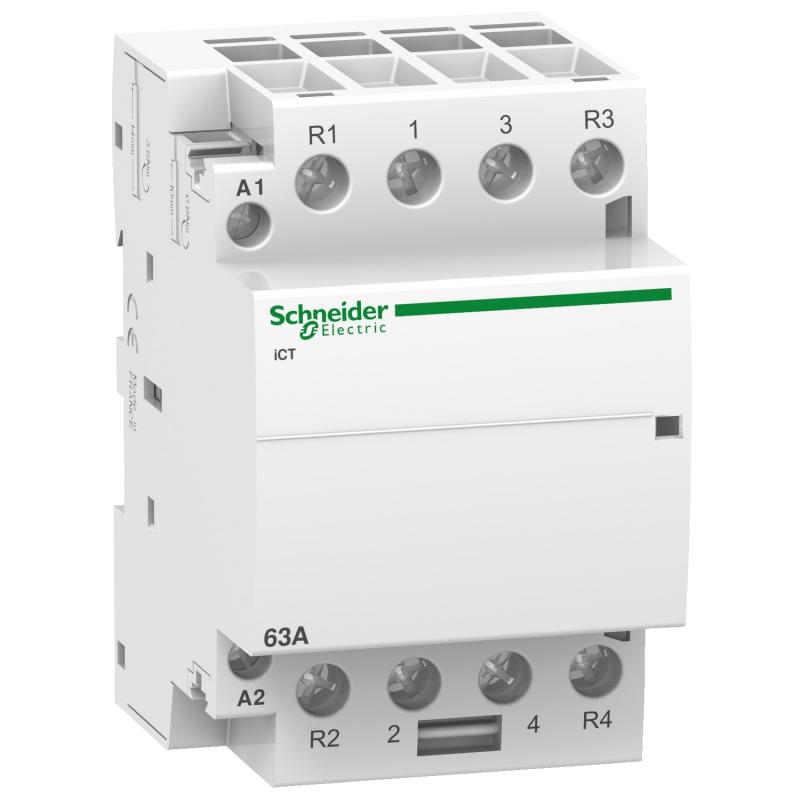 Acti9 iCT contacteur 63A 2NO+2NF 220...240VCA 50Hz SCHNEIDER A9C20868