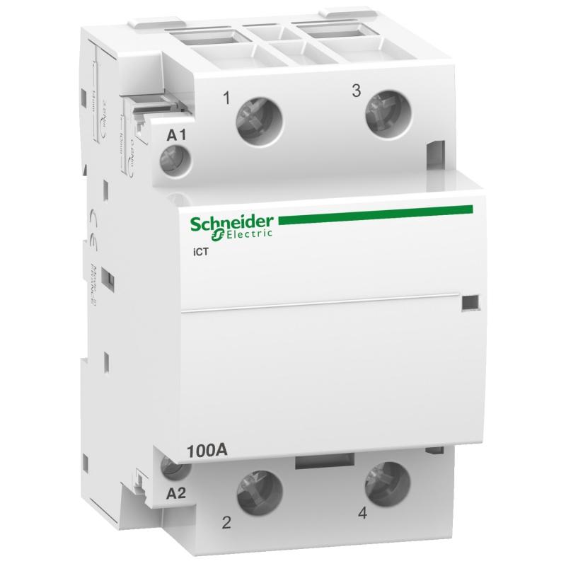 Acti9 iCT contacteur 100A 2NO 220...240VCA 50Hz SCHNEIDER A9C20882