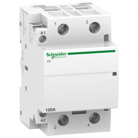Acti9 iCT contacteur 100A 2NO 220...240VCA 50Hz SCHNEIDER A9C20882