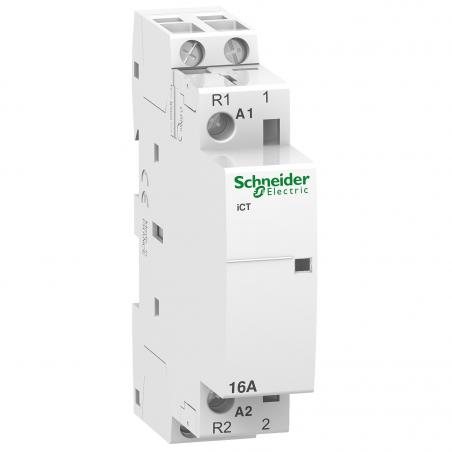 Acti9 iCT contacteur 16A 1NO 1NC 12VCA 50Hz SCHNEIDER A9C22015