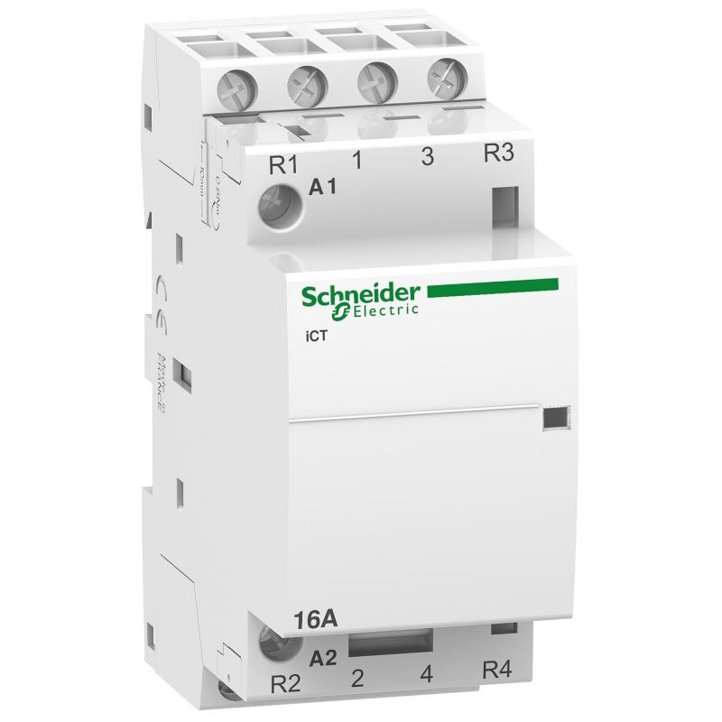 Acti9 iCT contacteur 16A 2NO+2NF 230...240VCA 50Hz SCHNEIDER A9C22818