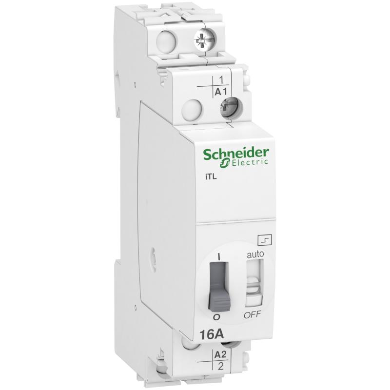 Acti9 iTL télérupteur 16A 1NO 230...240VCA 110VCC 50-60Hz SCHNEIDER A9C30811