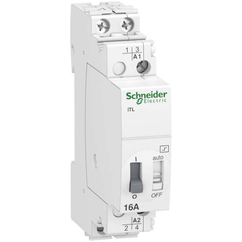 Acti9 iTL télérupteur 16A 2NO 230...240VCA 110VCC 50-60Hz SCHNEIDER A9C30812