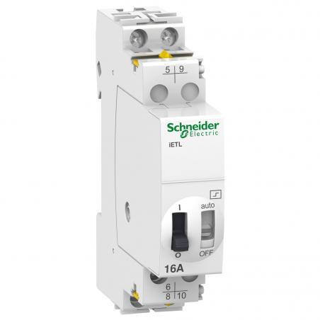 Acti9 iETL extension pour télérupteur 16A 1NO/NF+1NO 230..240VCA 110VCC 50-60Hz SCHNEIDER A9C32816