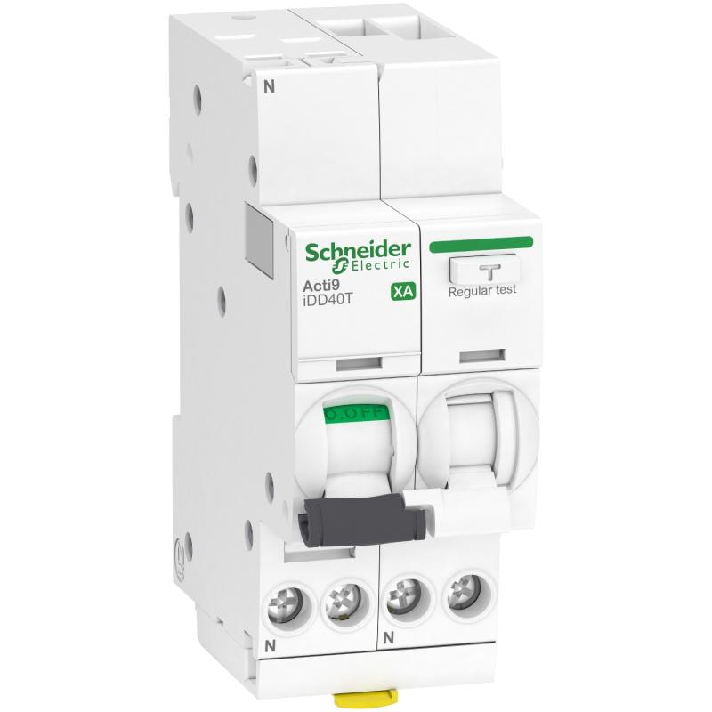 ACTI9 iDD40T XA disjoncteur différentiel auto 1P+N C 16A 4500A/6kA 30mA AC SCHNEIDER A9DP2616
