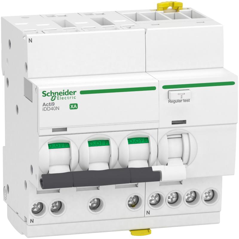 ACTI9 iDD40N XA disjoncteur différentiel auto 3P+N C 16A 10kA 30mA type A SI SCHNEIDER A9DQ3716