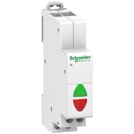 Acti9 iIL voyant lumineux double vert/rouge de 12 à 48VCA/CC SCHNEIDER A9E18335
